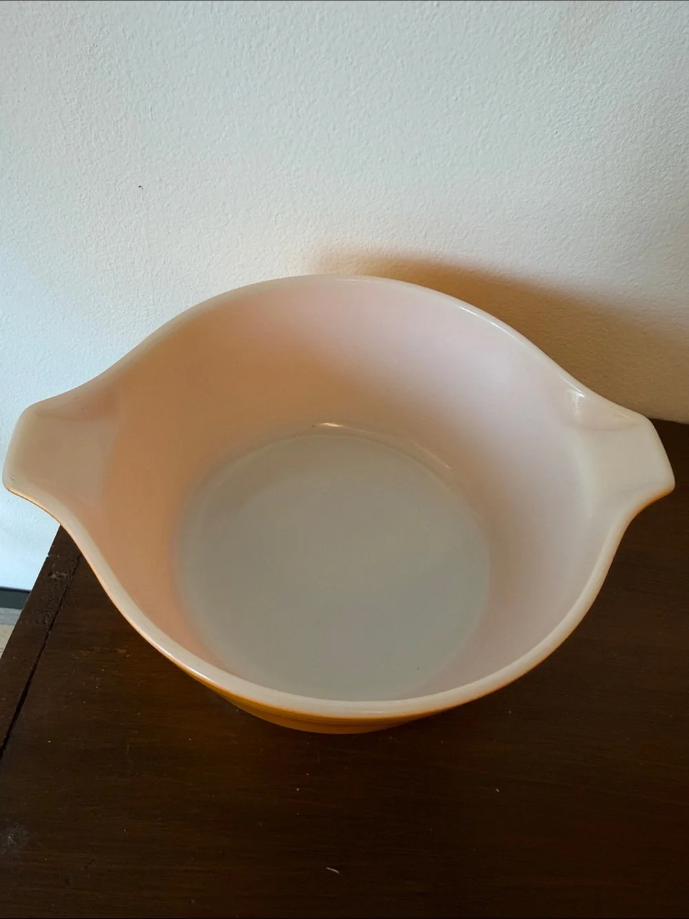 Pyrex Orange Mixing Bowl - Classic Home Kitchen Serving Bowl